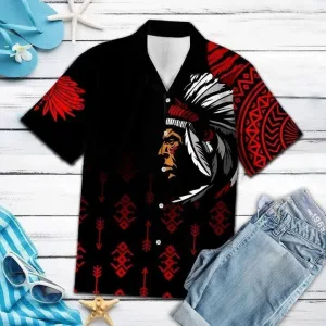 Awesome Rooster For Animal Lovers Appealing Night Sky Art Hawaiian Shirt