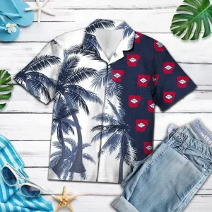 Bartender With Cool Drink Fruits Hawaiian Shirt